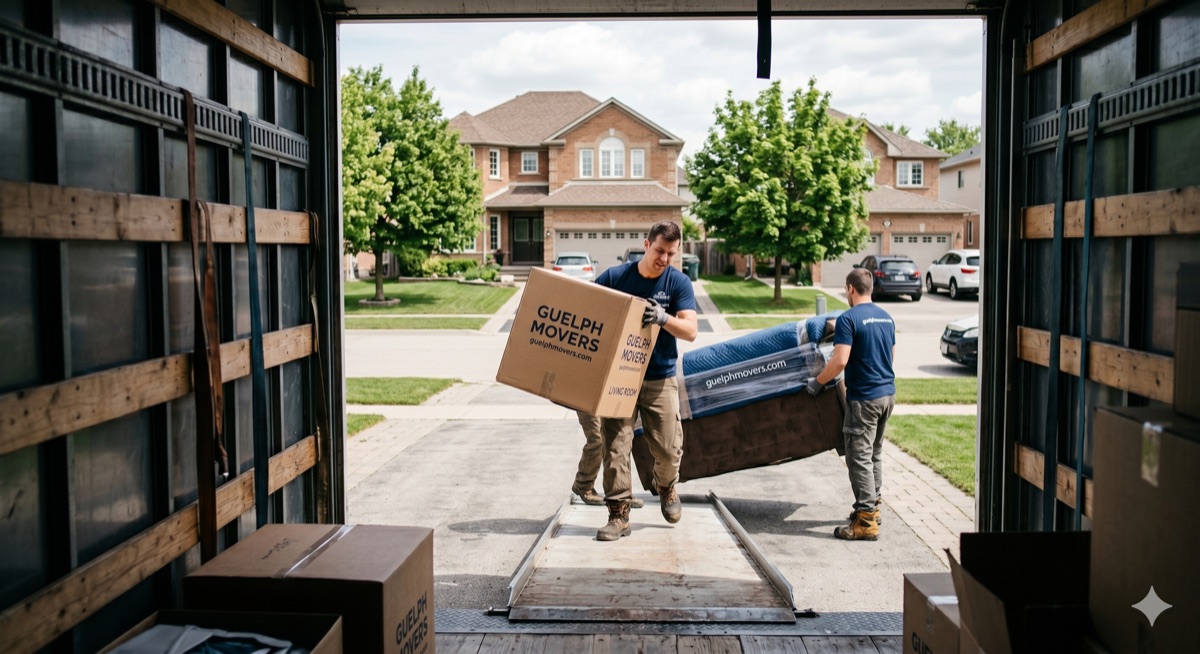 Professional movers working in Guelph — 1