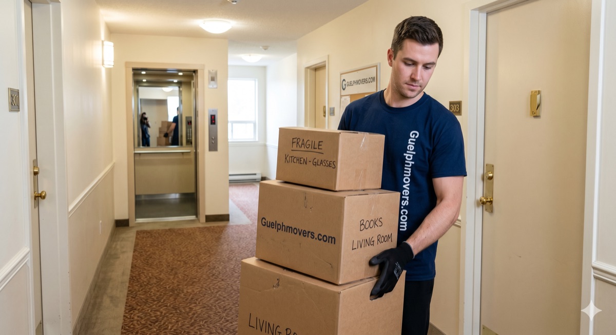 Professional movers working in Guelph — 3